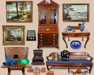 May Gallery Auction Collage