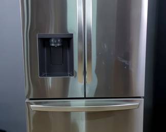 LG French Door Refrigerator With Bottom Freezer, Powers On, Purchased New 2024 