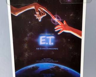 E.T. The Extra-Terrestrial 1982 Movie Poster, 41" x 27