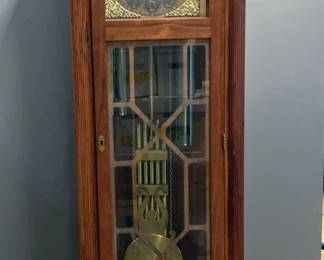 Kuempel Mark III Original Chime 30 Day Grandfather Clock, Design of 1956, 77" x 19" x 12", Includes Paperwork And Torsion Spring