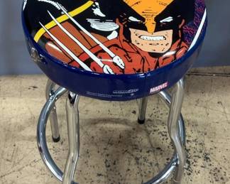 Arcade 1 Up X-Men Barstool, 30" Tall