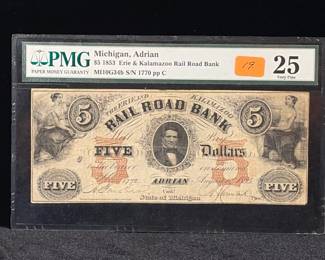June Currency, Coin & Collectible Auction