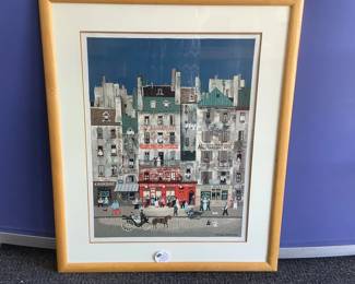 Michel Delacroix Framed Print