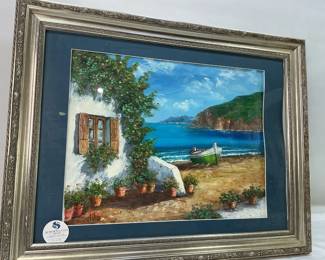 Beach Landscape Painting