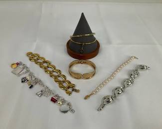 Gold and Silver Tone Bracelets