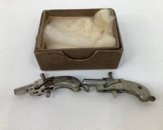 Vintage Berloque Miniature Pinfire Pistols