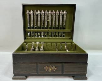 International Deep Silver Flatware