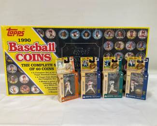 Baseball Cards, Figures & Coins