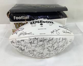 2002 Denver Broncos Facsimile Commemorative Football