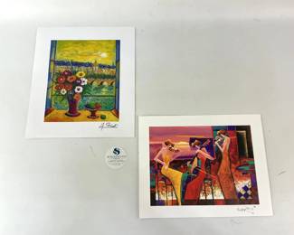 Two Colorful Art Prints