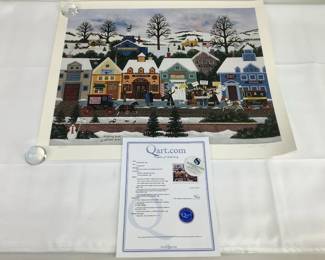 Jane Wooster Scott Hand-Signed "Fighting Back" Print