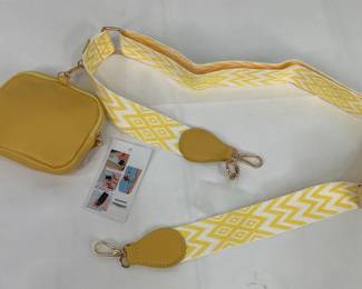 New ARNY Yellow Zip Pouch