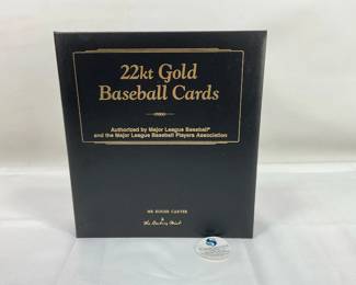 22K Gold Baseball Cards