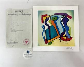 "Blue on Blue" by Alfred Gockel