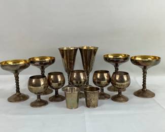 Spanish Silverplate Drinkware