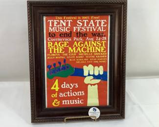 2008 DNC Tent State Poster