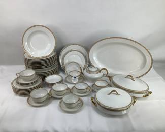 Antique Theodore Haviland Limoge China & Service Set