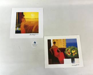 Unframed Prints by Artist Emile Bellet