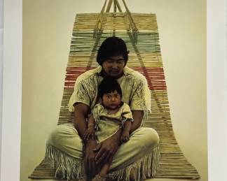 "Southwest Indian Father and Son" by James Bama