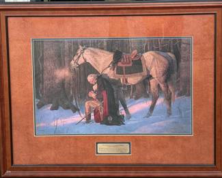 "The Prayer at Valley Forge" by Arnold Friberg