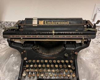 Underwood Typewriter 1930's