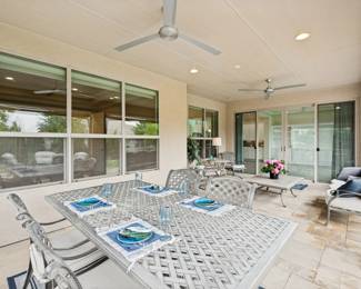 another view of outdoor patio furniture