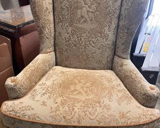 wingback chair in perfect condition