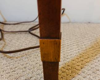 Pair of Inlayed Baker Demilune Tables