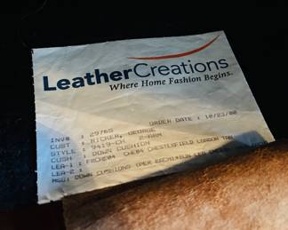 Pair of Leather Club Chairs