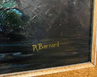 Signed Landscape Painting