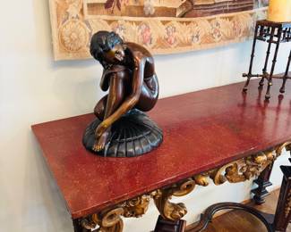 Statue of Sitting Woman