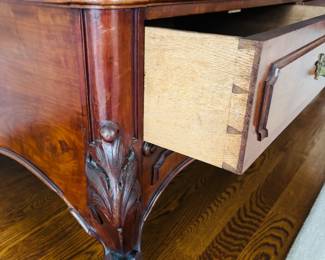 Louis XV Style Mirrored Armoire