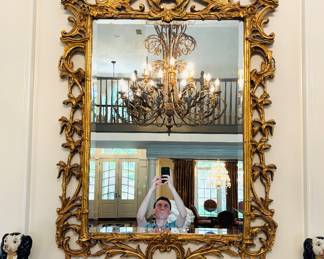 Large Gilded Mirror 