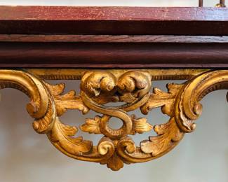 Rococo Style Console Table 