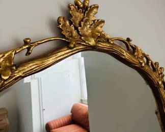 Giltwood Rounded Mirror