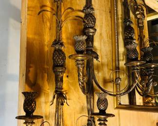 Giltwood Sconces