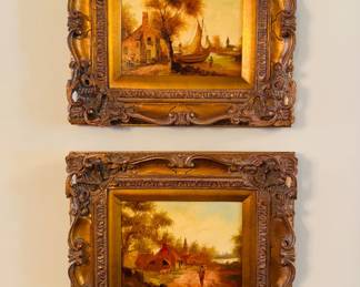 Pair of Signed Paintings 