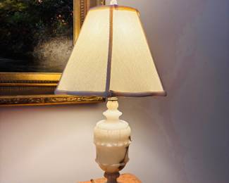 Alabaster Lamp