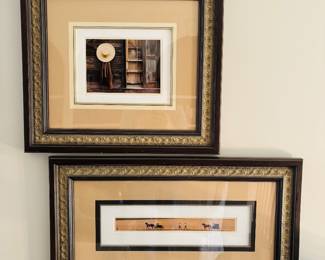 Framed and Signed Pictures
