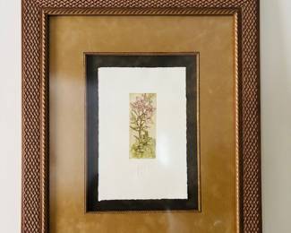 Signed Watercolor Picture