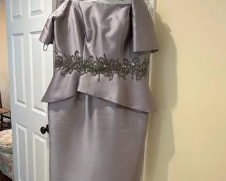 Park New York Beaded Waist Dress