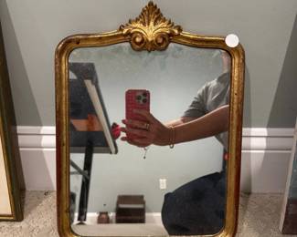Vintage Style Wall Mirror second image