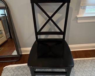 Pier Imports Black XBack Dining Chair