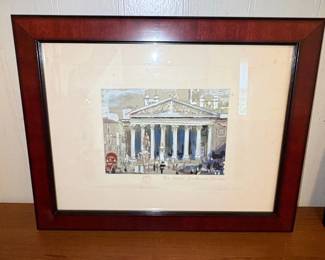 John Emms The Royal Exchange, London Print