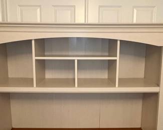 Country Style Desk with Hutch fourth image