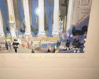 John Emms The Royal Exchange, London Print second image