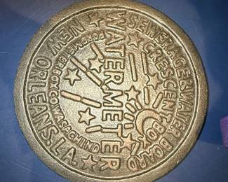 New Orleans Sewerage Water Board Water Meter Cover