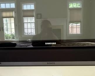 Samsung inch LED TV with Sonos Soundbar third image