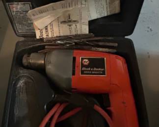 Black Decker Double Insulated Drill Kit second image