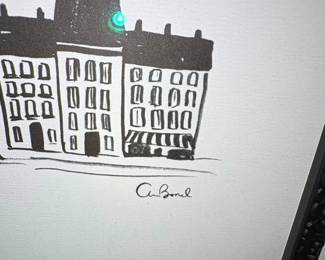 Parisian Scene Artwork by Cubonel second image